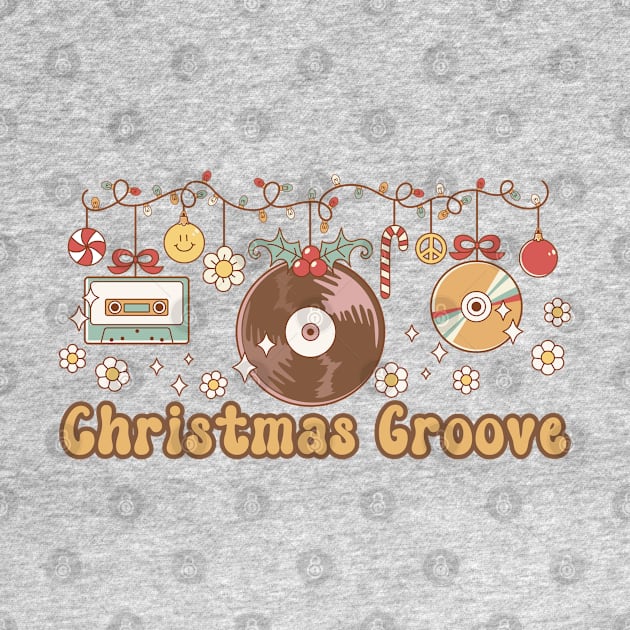 Vintage Music Christmas Groove by MzM2U